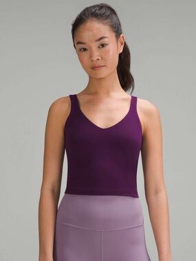 lululemon Align Tank Top Plum